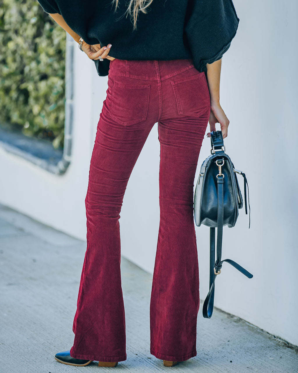 High Waist Flared Pants CC