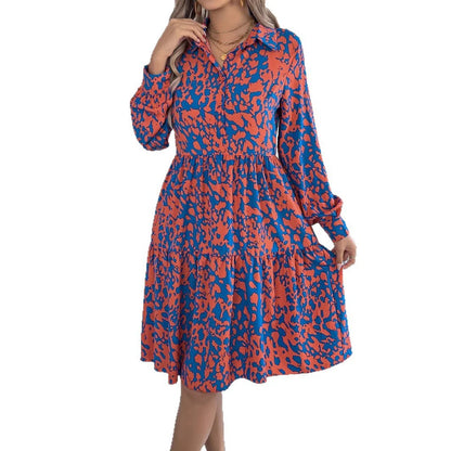 Rigamist ™ Robe Chemise Léopard