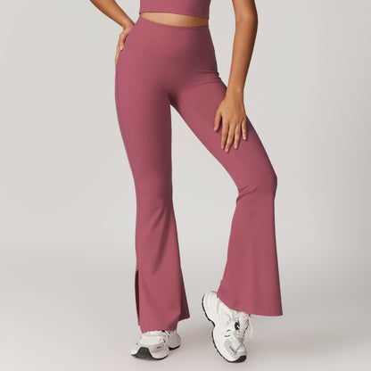 Outer Wear High Waist Wide Leg Hip Yoga Pants
