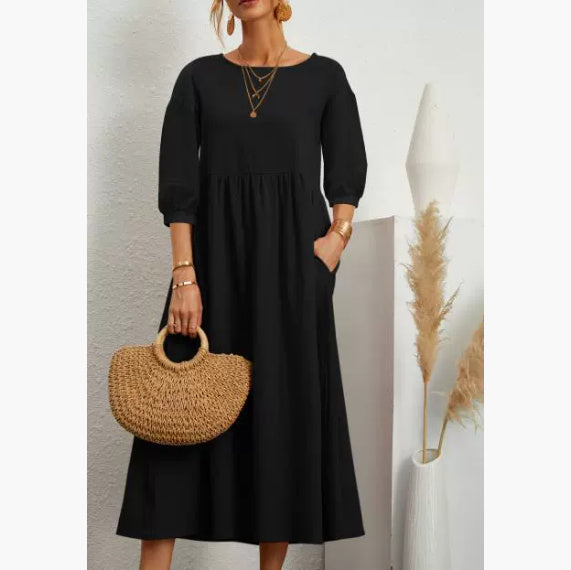 Short-sleeved Dress Rigamist