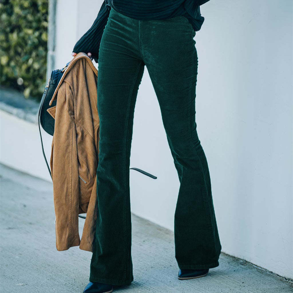 High Waist Flared Pants CC