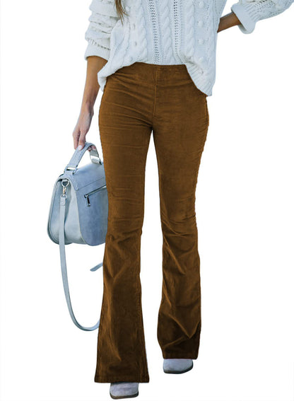 High Waist Flared Pants CC